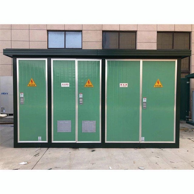 陵城1600KVA欧式箱式变压器